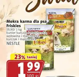 Prim Market Mokra karma dla psa Friskies junior kurczak i marchewka oferta