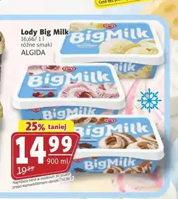 Prim Market Lody Big Milk śmietankowe Algida oferta