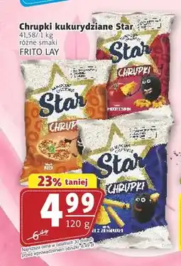 Prim Market Chrupki kukurydziane o smaku sera Star oferta