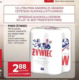 Stokrotka Piwo Żywiec Premium oferta