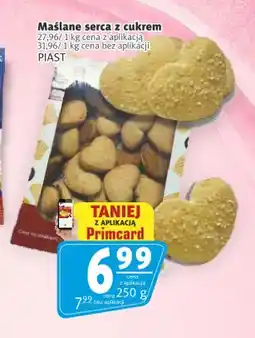 Prim Market Maślane serca z cukrem Piast oferta
