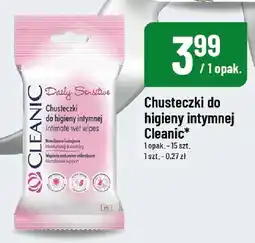 Polomarket Chusteczki do higieny intymnej Cleanic Daily Sensitive oferta