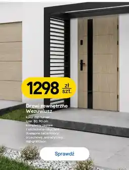 Castorama Drzwi zewnętrzne Wezuwiusz oferta