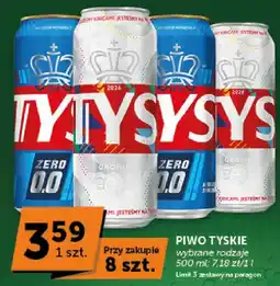 ABC Piwo bezalkoholowe Tyskie oferta