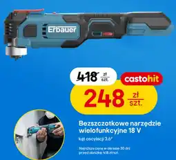 Castorama Bezszczotkowe narzędzie wielofunkcyjne Erbauer oferta