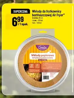 Polomarket Wkłady do frytkownicy beztłuszczowej Gosia 16 cm oferta
