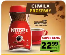 ABC Kawa rozpuszczalna Nescafe Classic oferta