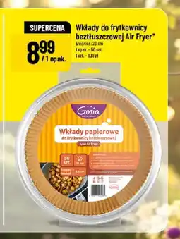 Polomarket Wkłady do frytkownicy beztłuszczowej Gosia 23 cm oferta