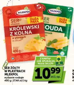 ABC Ser żółty w plastrach Mlekpol Gouda oferta