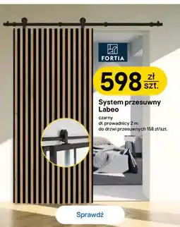 Castorama System przesuwny Fortia Labeo do drzwi przesuwnych oferta
