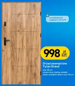 Castorama Drzwi zewnętrzne Tytan Grand oferta