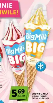 ABC Lody Big Milk wanilia truskawka oferta