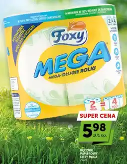 ABC Ręcznik papierowy Foxy Mega 2-pak oferta
