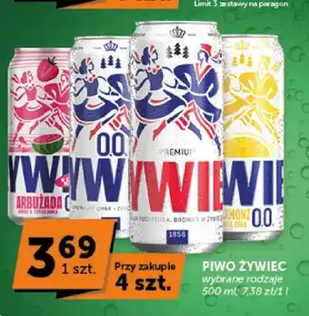 Piwo bezalkoholowe Żywiec Arbużada