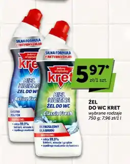 ABC Żel do WC Kret Biel Higiena Classic Fresh oferta