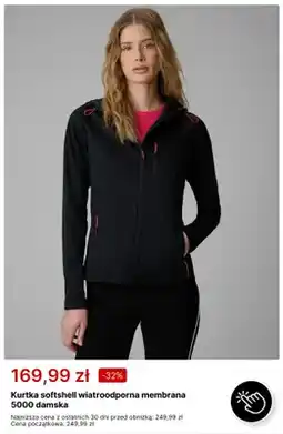 4F Kurtka softshell wiatroodporna membrana 5000 damska oferta