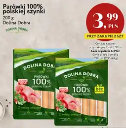 Market Point Parówki 100% polskiej szynki Dolina Dobra oferta