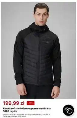 4F Kurtka softshell wiatroodporna membrana 5000 męska 4F oferta