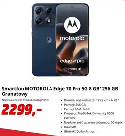 Media Markt Smartfon Motorola Edge 70 Pro oferta