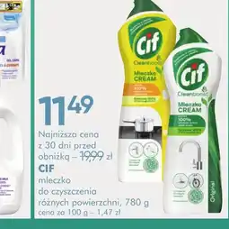 SuperPharm Mleczko do czyszczenia Cif oferta