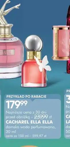 SuperPharm Woda perfumowana damska Cacharel oferta