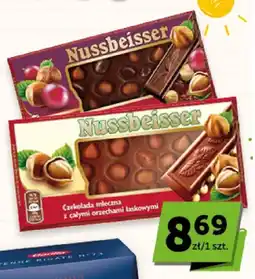 ABC Czekolada mleczna z całymi orzechami laskowymi Nussbeisser oferta