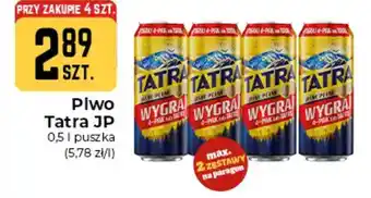 Piwo Tatra JP