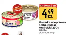 Społem Częstochowa Golonka wieprzowa, Gulasz Angielski oferta
