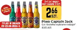 Społem Częstochowa Piwo Captain Jack oferta