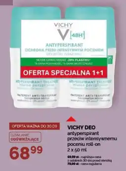 Ziko Dermo Vichy Deo antyperspirant przeciw intensywnemu pocieniu roll-on oferta