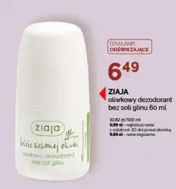 Ziko Dermo Ziaja oliwkowy dezodorant bez soli glinu oferta