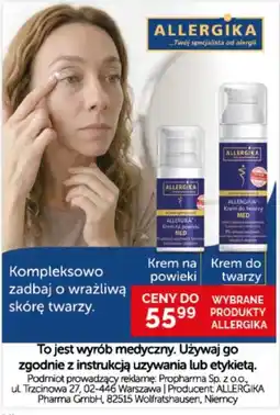 Ziko Dermo Krem do twarzy ALLERGICA MED oferta
