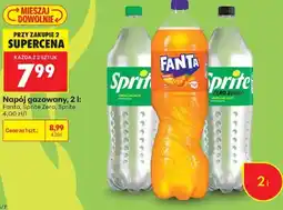 Biedronka Napój gazowany Fanta, Sprite Zero, Sprite oferta