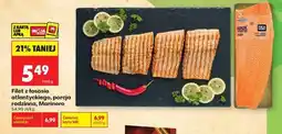 Biedronka Filet z łososia atlantyckiego, porcja rodzinna Marinero oferta