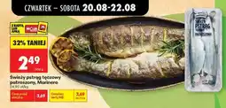 Biedronka Świeży pstrąg tęczowy patroszony Marinero oferta