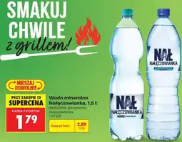Biedronka Woda mineralna Nałęczowianka oferta