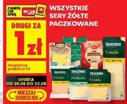 Biedronka Wszystkie sery żółte paczkowane oferta