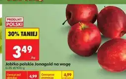 Biedronka Jabłko polskie Jonagold na wagę oferta