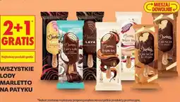 Biedronka Wszystkie lody Marletto na patyku oferta