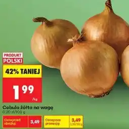 Biedronka Cebula żółta na wagę oferta