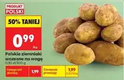 Biedronka Polskie ziemniaki wczesne na wagę oferta
