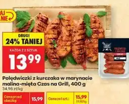 Biedronka Polędwiczki z kurczaka w marynacie malina-mięta Czas na Grill oferta