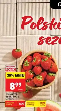 Biedronka Truskawki, opak oferta