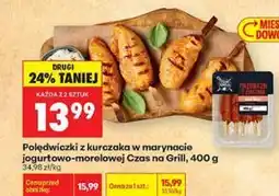 Biedronka Polędwiczki z kurczaka w marynacie jogurtowo-morelowej Czas na Grill oferta