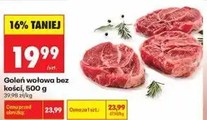 Biedronka Goleń wołowa bez kości oferta