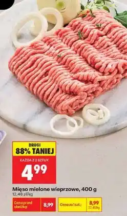 Biedronka Mięso mielone wieprzowe oferta