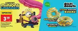 Biedronka Donut Minionki z nadzieniem bananowym oferta