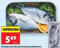Biedronka Świeża dorada patroszona Marinero oferta