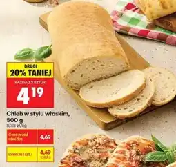 Biedronka Chleb w stylu włoskim oferta