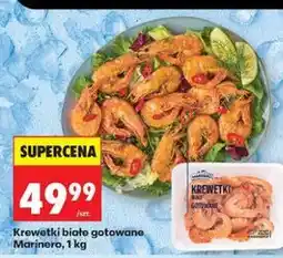 Biedronka Krewetki białe gotowane Marinero oferta
